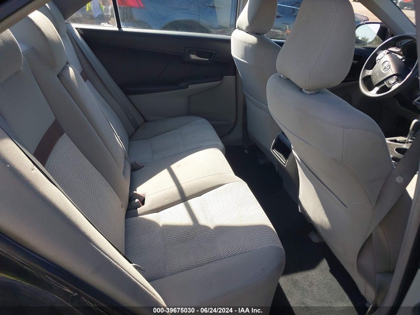 2012 Toyota Camry Le VIN: 4T4BF1FK5CR192522 Lot: 39675030