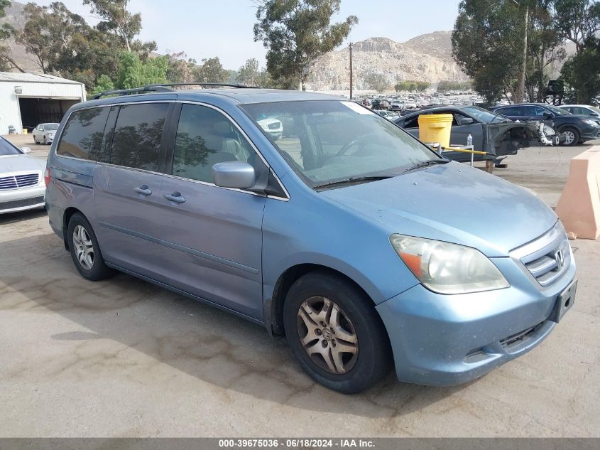 2005 Honda Odyssey Ex-L VIN: 5FNRL38635B060128 Lot: 39675036