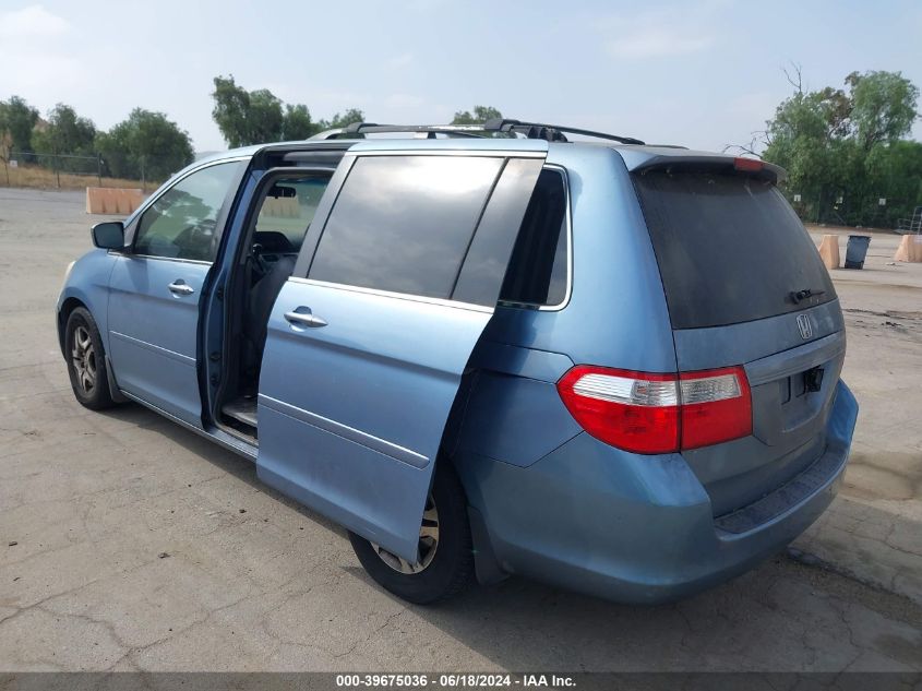 2005 Honda Odyssey Ex-L VIN: 5FNRL38635B060128 Lot: 39675036