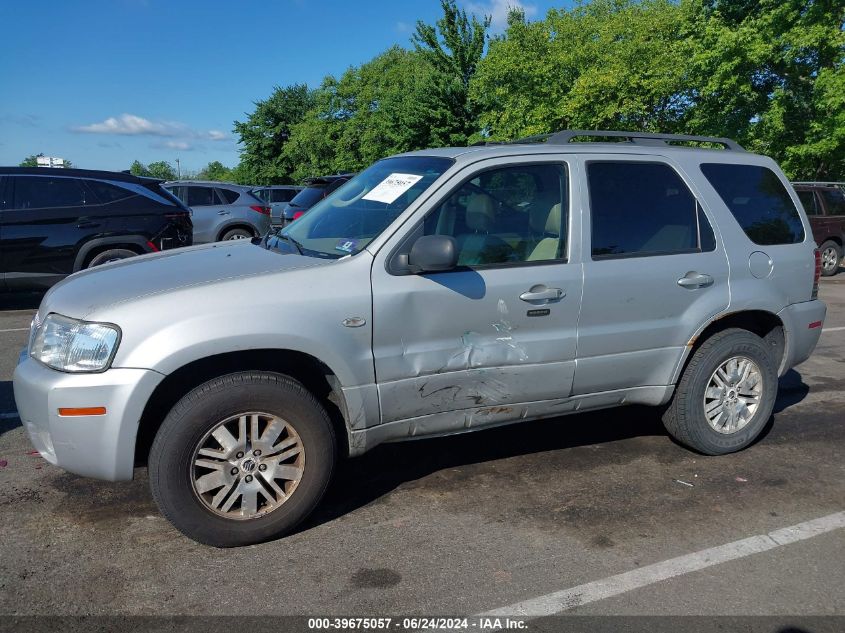 2006 Mercury Mariner Luxury/Premier VIN: 4M2CU57136KJ09864 Lot: 39675057