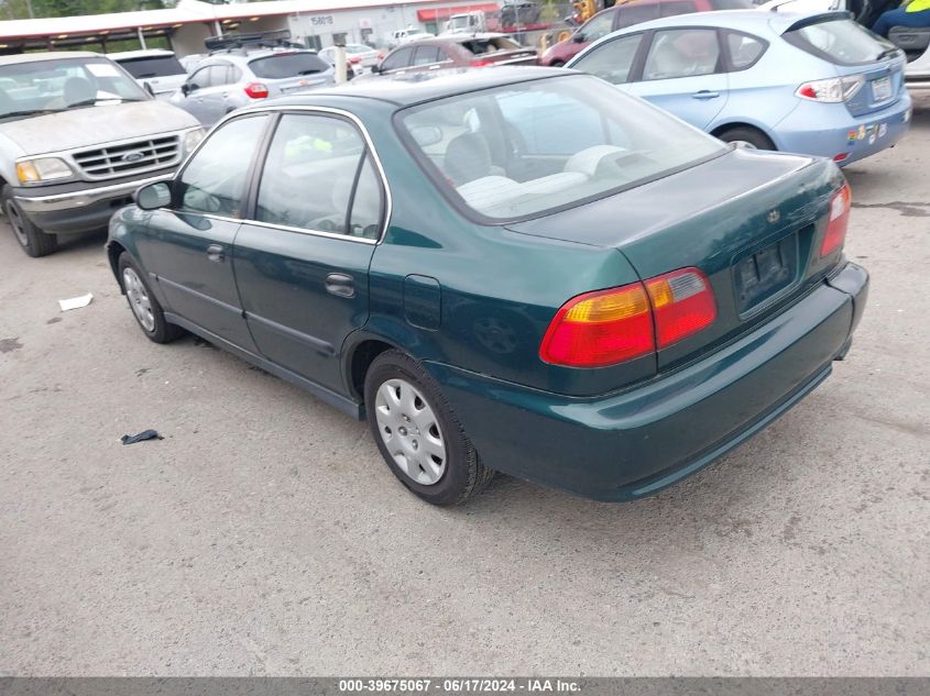 1999 Honda Civic Lx VIN: 1HGEJ6578XL051347 Lot: 39675067