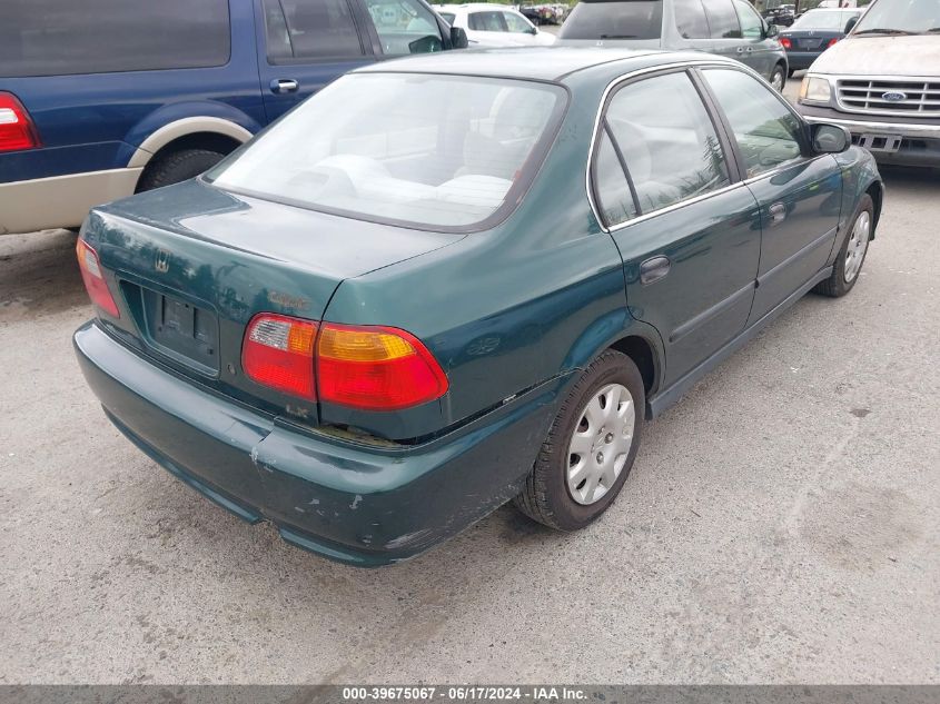 1999 Honda Civic Lx VIN: 1HGEJ6578XL051347 Lot: 39675067