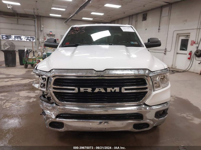 2019 Ram 1500 Big Horn/Lone Star 4X4 5'7 Box VIN: 1C6SRFFT9KN575214 Lot: 39675073