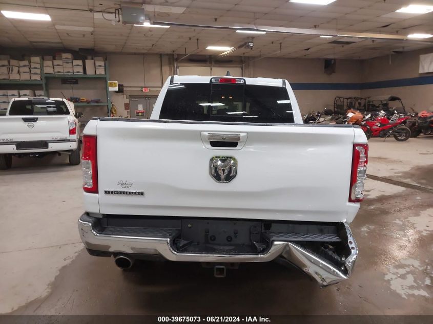 2019 Ram 1500 Big Horn/Lone Star 4X4 5'7 Box VIN: 1C6SRFFT9KN575214 Lot: 39675073