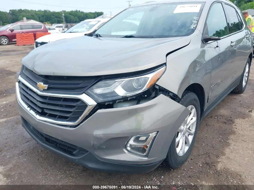 2018 Chevrolet Equinox Lt VIN: 3GNAXJEV1JS607164 Lot: 39675091