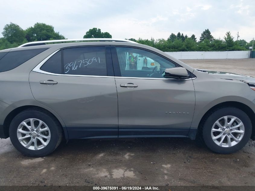 2018 Chevrolet Equinox Lt VIN: 3GNAXJEV1JS607164 Lot: 39675091