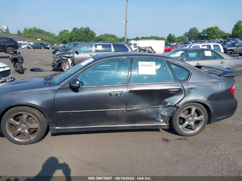 2008 Subaru Legacy 2.5Gt Limited VIN: 4S3BL676284201433 Lot: 39675097