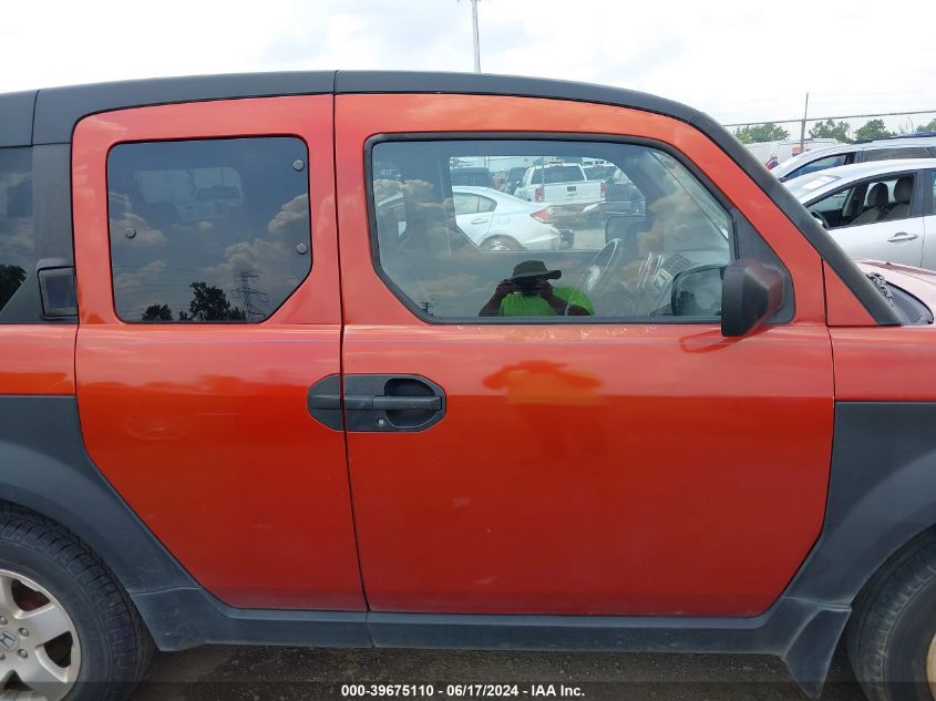 2004 Honda Element Ex VIN: 5J6YH18554L003525 Lot: 39675110