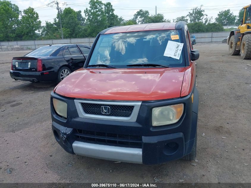 2004 Honda Element Ex VIN: 5J6YH18554L003525 Lot: 39675110