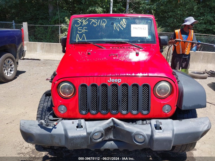 2017 JEEP WRANGLER UNLIMITED SPORT - 1C4BJWDG8HL710208