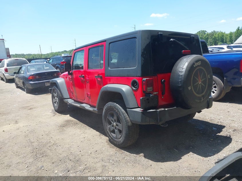 2017 JEEP WRANGLER UNLIMITED SPORT - 1C4BJWDG8HL710208
