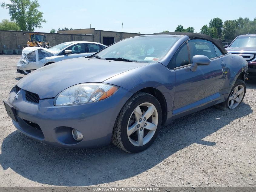 4A3AL25F08E011001 2008 Mitsubishi Eclipse Spyder Gs