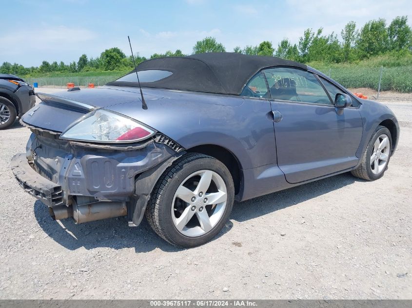 4A3AL25F08E011001 2008 Mitsubishi Eclipse Spyder Gs