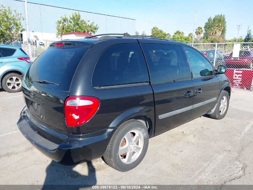 2006 Dodge Caravan Sxt VIN: 1D8GP45R86B534032 Lot: 39675123