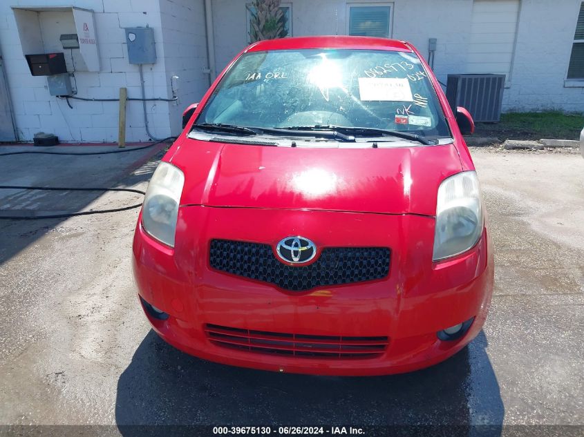 2007 Toyota Yaris VIN: JTDJT923375082973 Lot: 39675130