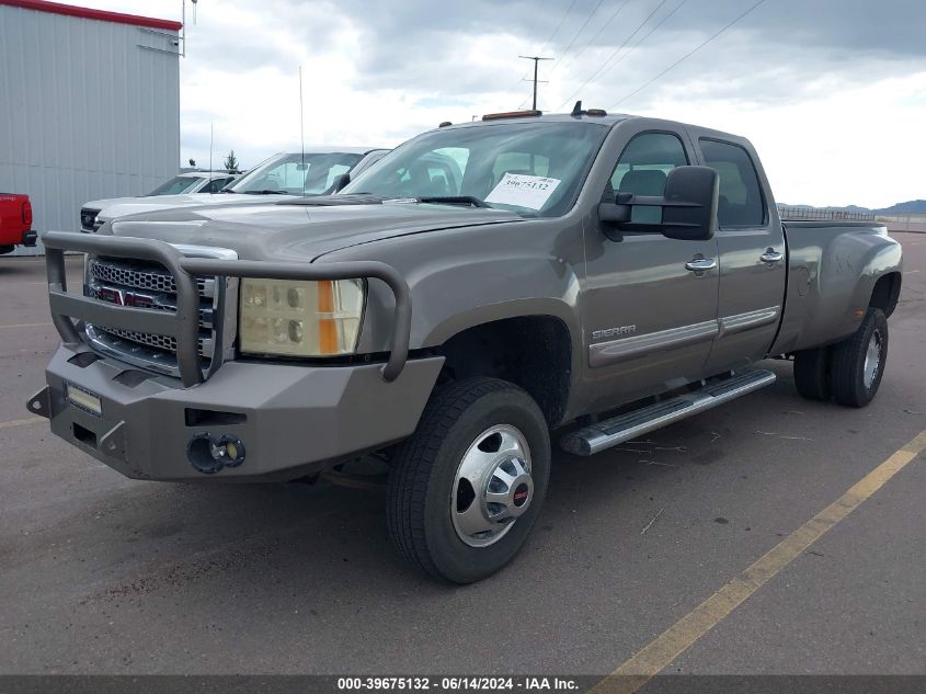 2013 GMC Sierra 3500Hd Slt VIN: 1GT424C81DF161528 Lot: 39675132