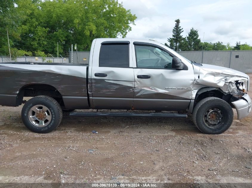 2006 Dodge Ram 2500 St/Slt VIN: 1D7KS28C86J240936 Lot: 39675139