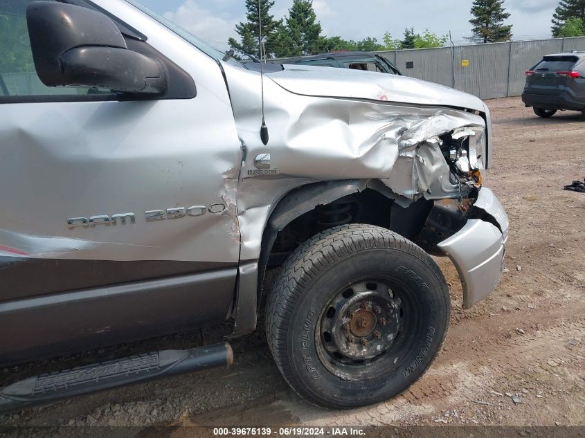 2006 Dodge Ram 2500 St/Slt VIN: 1D7KS28C86J240936 Lot: 39675139