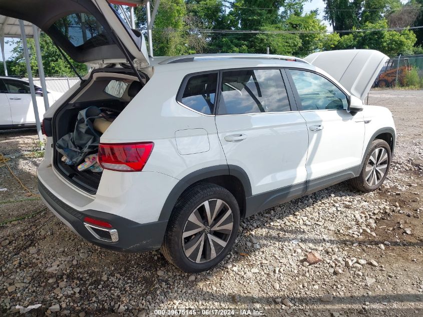 2022 Volkswagen Taos VIN: 3BBWX7B24NM042884 Lot: 39675145