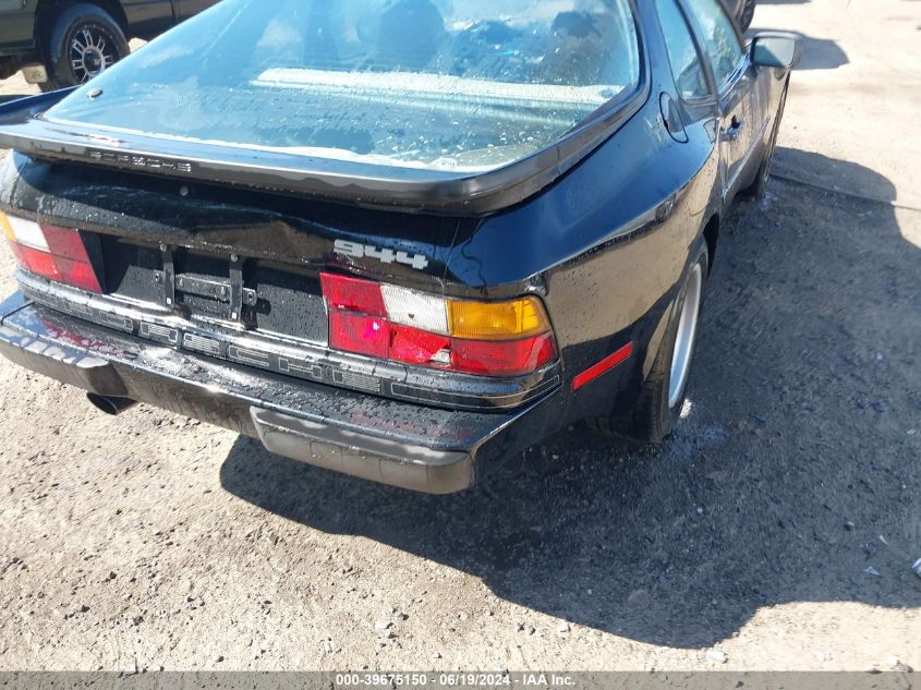 1985 Porsche 944 VIN: WP0AA0940FN457202 Lot: 39675150