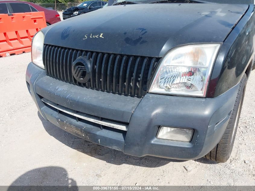 2010 Mercury Mountaineer Premier VIN: 4M2EN4JE9AUJ01387 Lot: 39675155