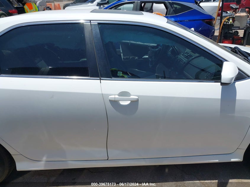 2012 Toyota Camry Se VIN: 4T1BF1FK7CU593161 Lot: 39675173