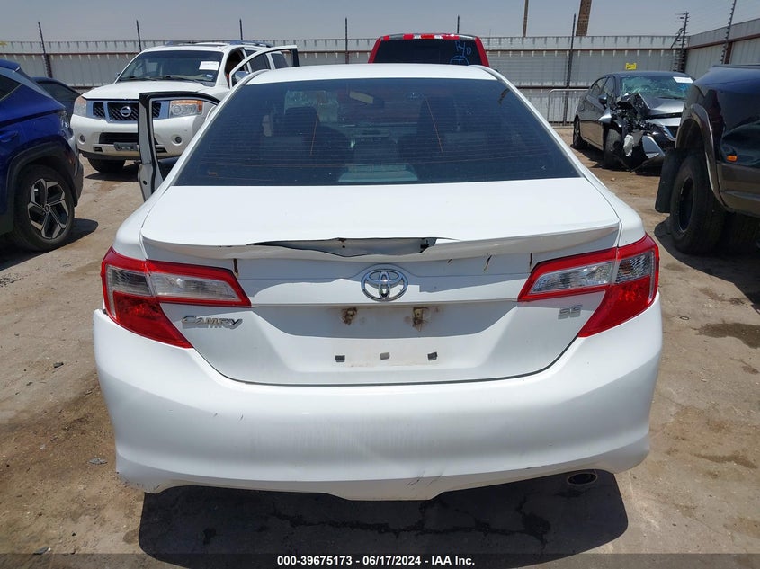 2012 Toyota Camry Se VIN: 4T1BF1FK7CU593161 Lot: 39675173