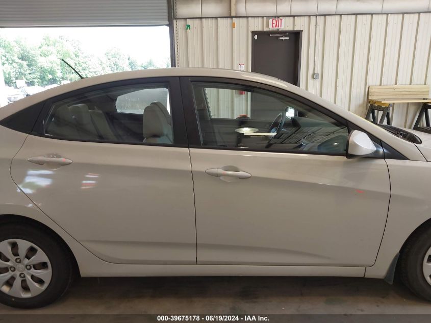 2016 Hyundai Accent Se VIN: KMHCT4AE2GU049561 Lot: 39675178