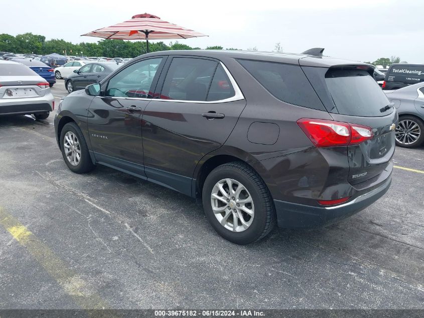 2020 Chevrolet Equinox Fwd Lt 1.5L Turbo VIN: 2GNAXKEV5L6221404 Lot: 39675182