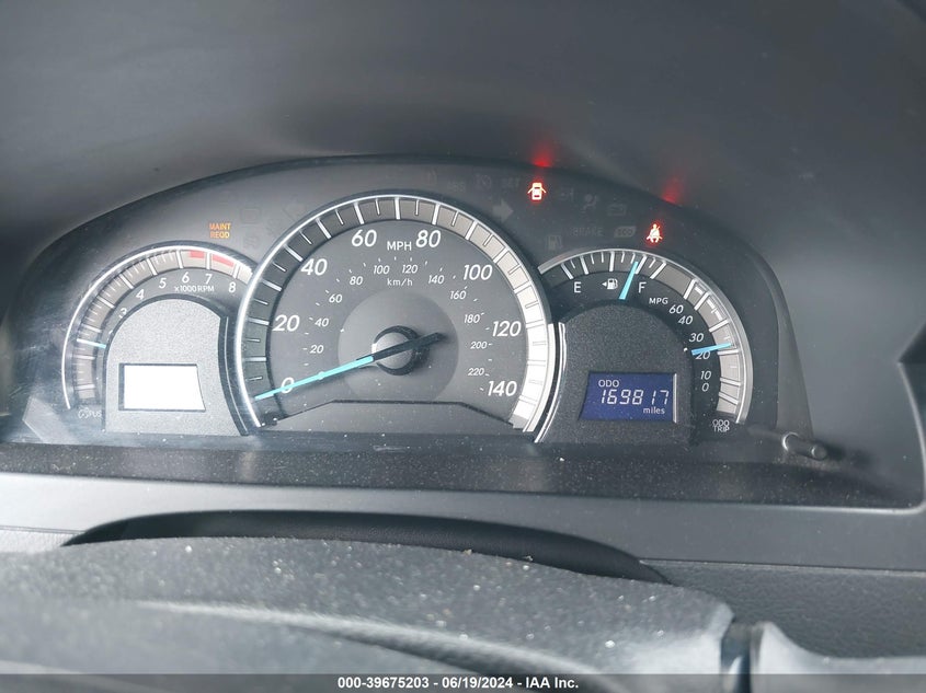 2012 Toyota Camry Se Limited Edition VIN: 4T1BF1FK5CU622110 Lot: 39675203