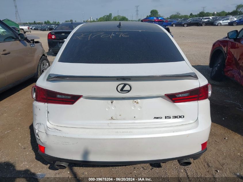 2016 Lexus Is 300 VIN: JTHCM1D27G5006683 Lot: 39675204