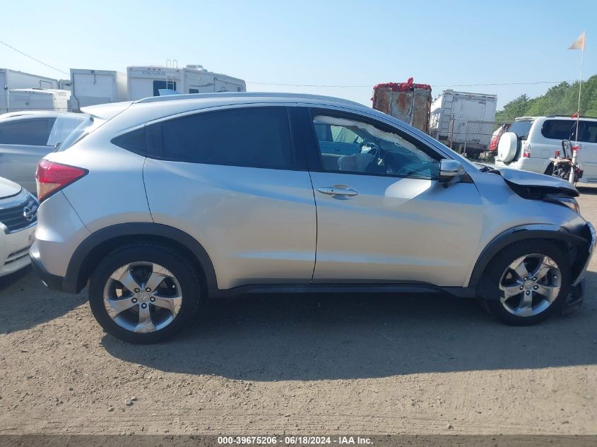 2016 Honda Hr-V Ex-L VIN: 3CZRU6H7XGM771101 Lot: 39675206