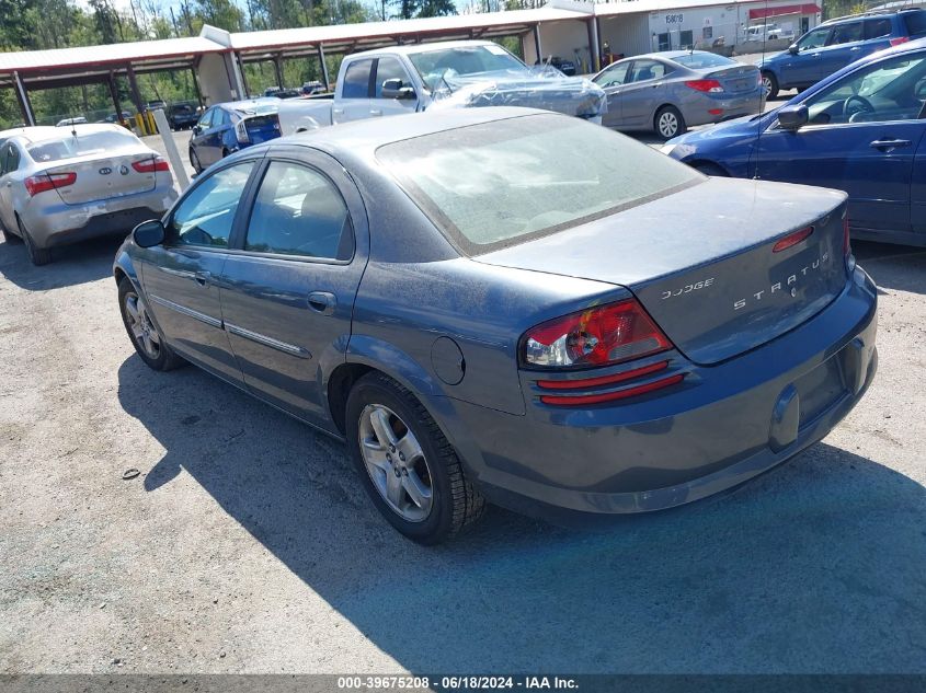 2002 Dodge Stratus Es VIN: 1B3EL56R32N162258 Lot: 39675208