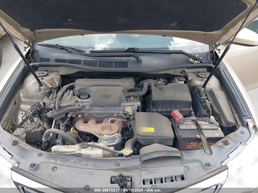 2012 Toyota Camry Le VIN: 4T1BF1FK5CU513467 Lot: 39675217