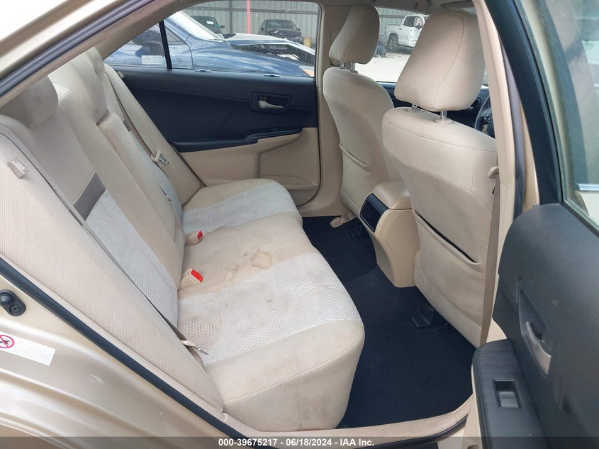 2012 Toyota Camry Le VIN: 4T1BF1FK5CU513467 Lot: 39675217