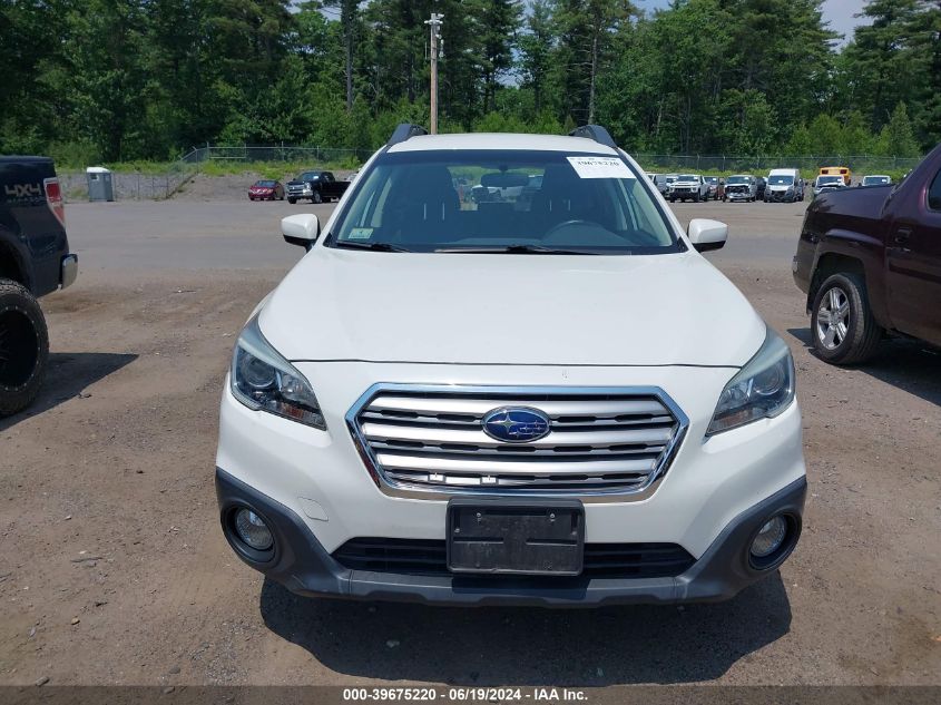 2016 Subaru Outback 2.5I Premium VIN: 4S4BSACC8G3297814 Lot: 39675220