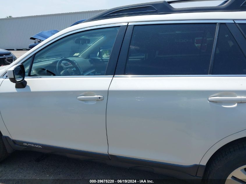 2016 Subaru Outback 2.5I Premium VIN: 4S4BSACC8G3297814 Lot: 39675220