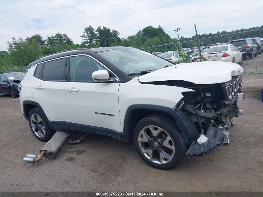 2018 Jeep Compass Limited 4X4 VIN: 3C4NJDCB5JT116516 Lot: 39675223