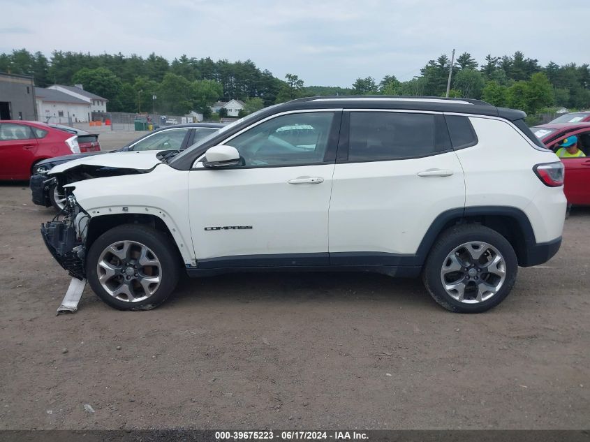 2018 Jeep Compass Limited 4X4 VIN: 3C4NJDCB5JT116516 Lot: 39675223