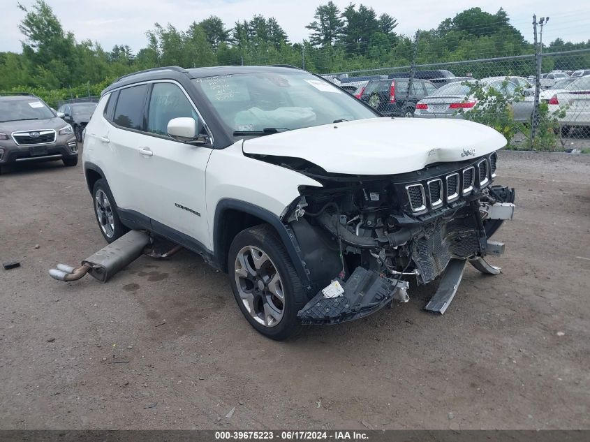 2018 Jeep Compass Limited 4X4 VIN: 3C4NJDCB5JT116516 Lot: 39675223