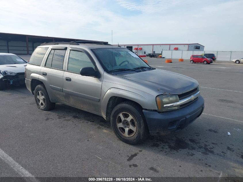 2005 Chevrolet Trailblazer Ls VIN: 1GNDT13S252147127 Lot: 39675228