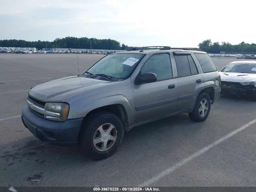 2005 Chevrolet Trailblazer Ls VIN: 1GNDT13S252147127 Lot: 39675228