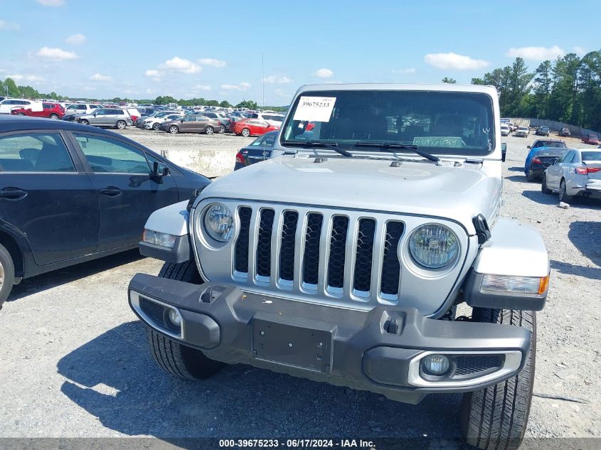 2023 Jeep Gladiator Overland 4X4 VIN: 1C6HJTFG6PL514036 Lot: 39675233