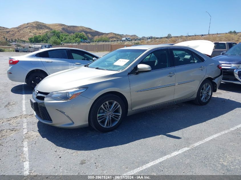 2017 Toyota Camry Se VIN: 4T1BF1FK1HU407024 Lot: 39675241