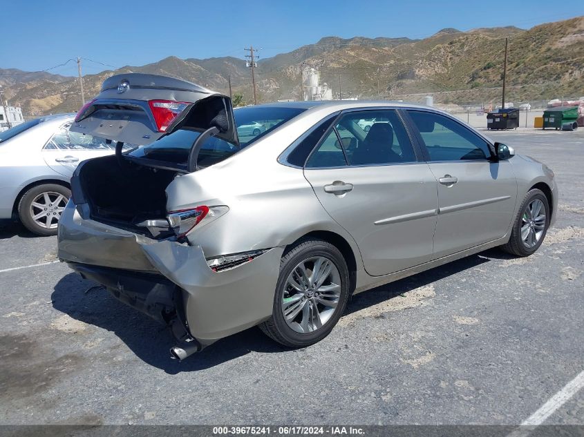 2017 Toyota Camry Se VIN: 4T1BF1FK1HU407024 Lot: 39675241