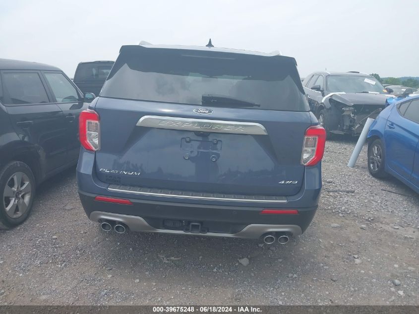 2021 Ford Explorer Platinum VIN: 1FM5K8HC4MGA30804 Lot: 39675248