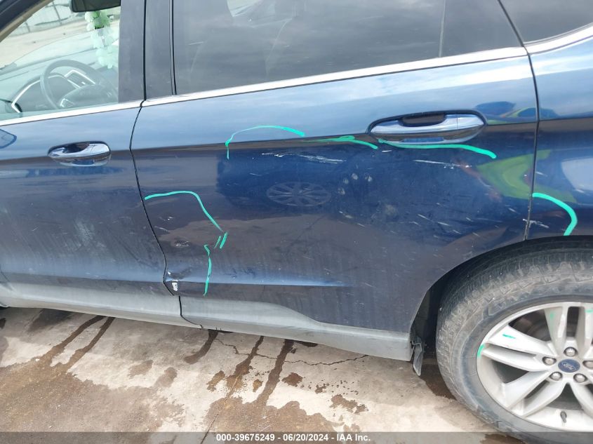 2017 Ford Edge Sel VIN: 2FMPK3J90HBB62353 Lot: 39675249