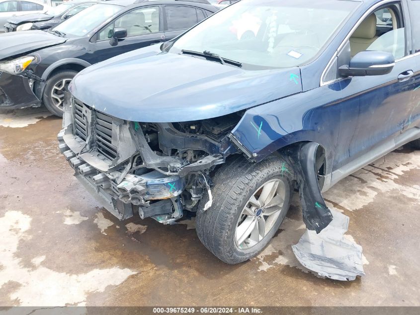 2017 Ford Edge Sel VIN: 2FMPK3J90HBB62353 Lot: 39675249