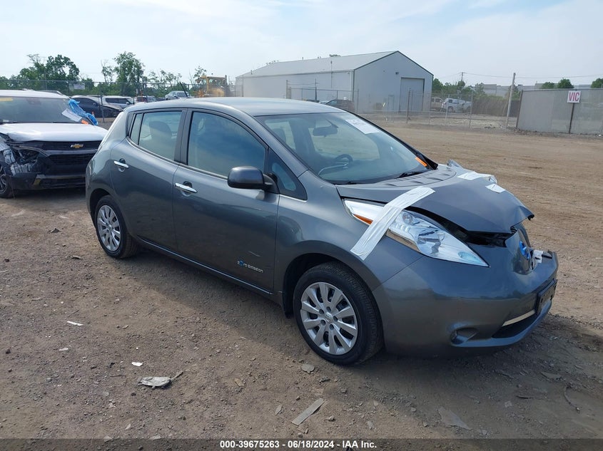 2017 Nissan Leaf S VIN: 1N4BZ0CP9HC311787 Lot: 39675263