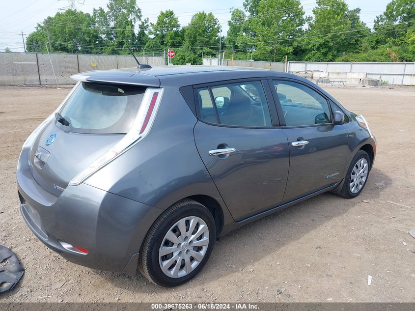 2017 Nissan Leaf S VIN: 1N4BZ0CP9HC311787 Lot: 39675263